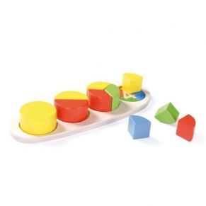 Andreu toys - Образователна дъска с кръгове и дроби